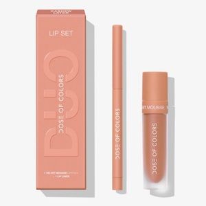 Dose of Colors VELVET MOUSSE DUO in Cashew Later